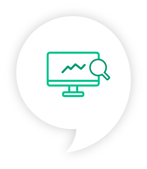 Predictive technology icon